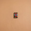 Patua handpainted wooden fridge magnet 134 - handcrafted