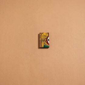 Patua handpainted wooden fridge magnet 138 - handcrafted