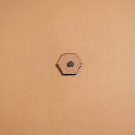 Patua handpainted wooden fridge magnet 140 - handcrafted