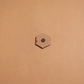 Patua handpainted wooden fridge magnet 142 - handcrafted