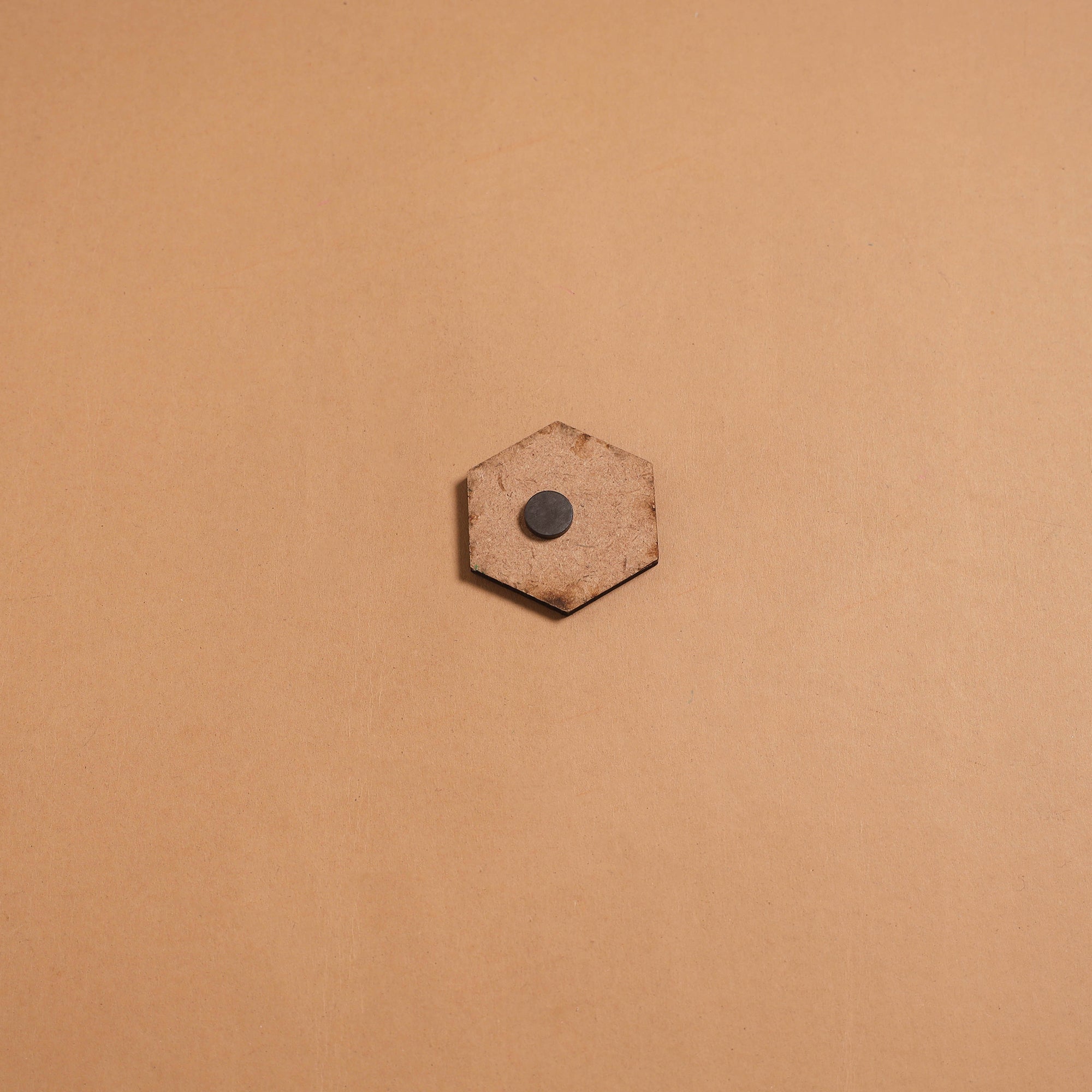 Patua handpainted wooden fridge magnet 144 - handcrafted