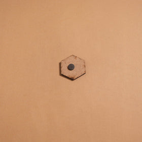 Patua handpainted wooden fridge magnet 144 - handcrafted