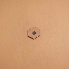 Patua handpainted wooden fridge magnet 145 - handcrafted