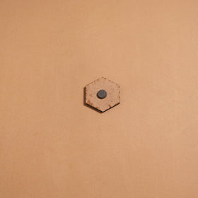 Patua handpainted wooden fridge magnet 146 - handcrafted