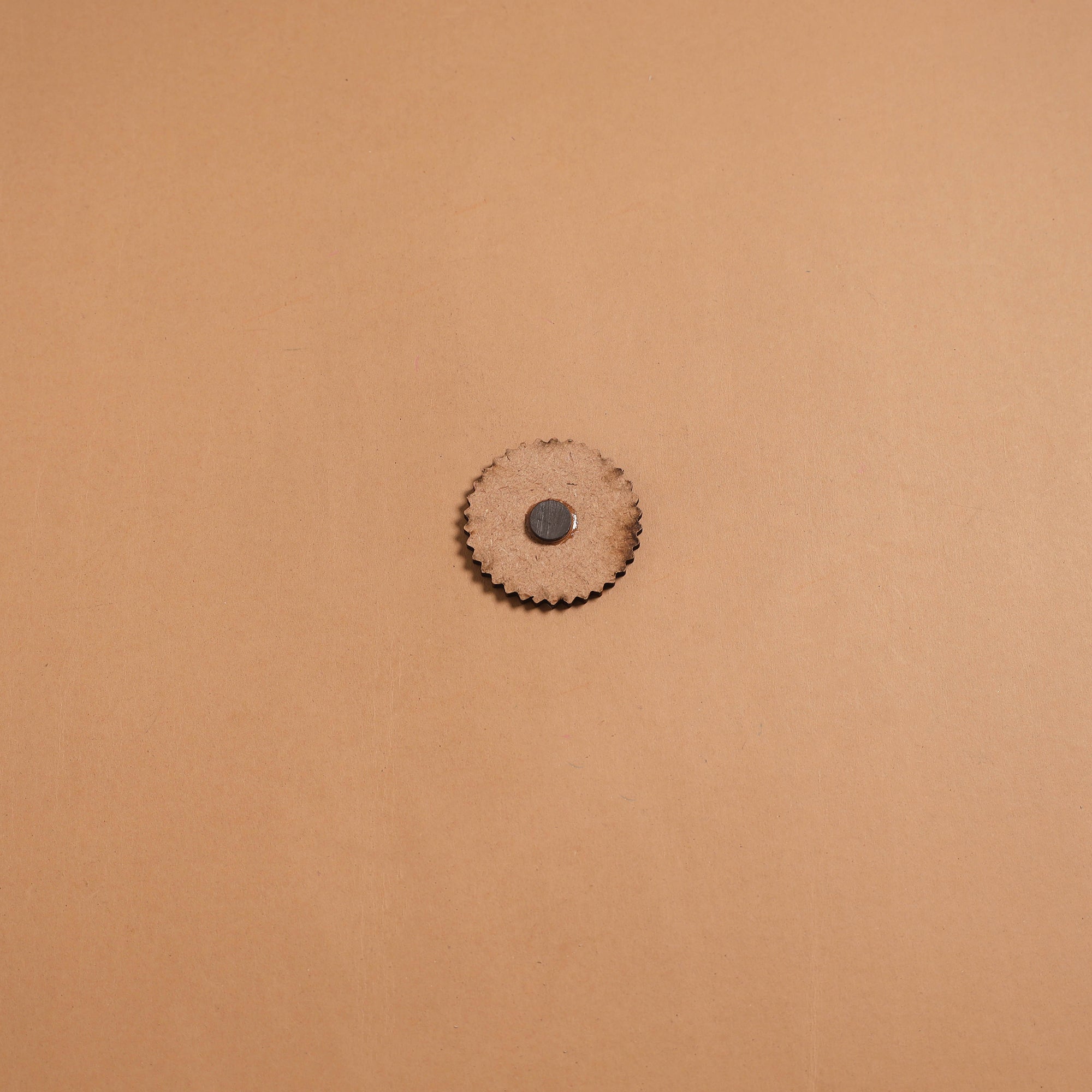 Patua handpainted wooden fridge magnet 99 - handcrafted