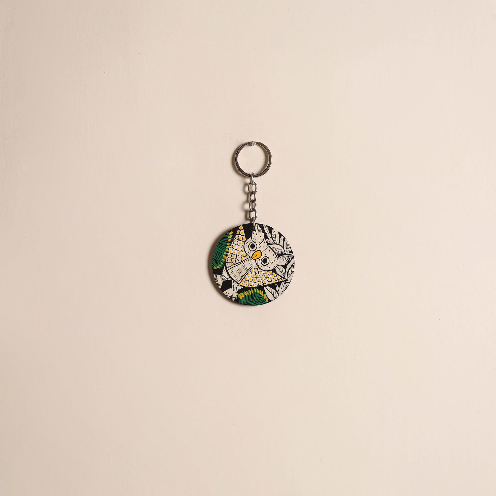 Patua handpainted wooden keychain 39 2025/1079-1