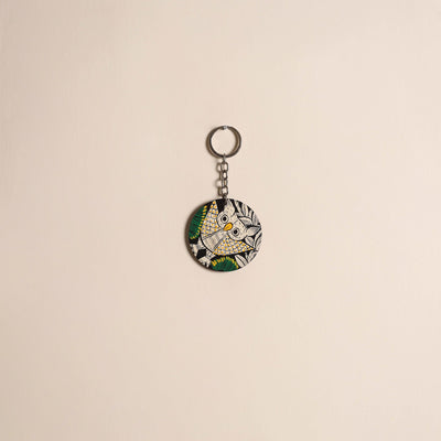 Patua handpainted wooden keychain 39 2025/1079-1