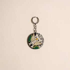 Patua handpainted wooden keychain 39 2025/1079-1