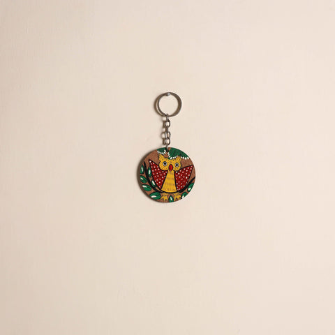 Patua handpainted wooden keychain 40 2025/1079-1