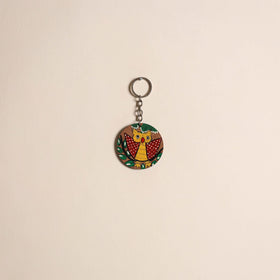 Patua handpainted wooden keychain 40 2025/1079-1