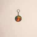 Patua handpainted wooden keychain 41 2025/1079-1