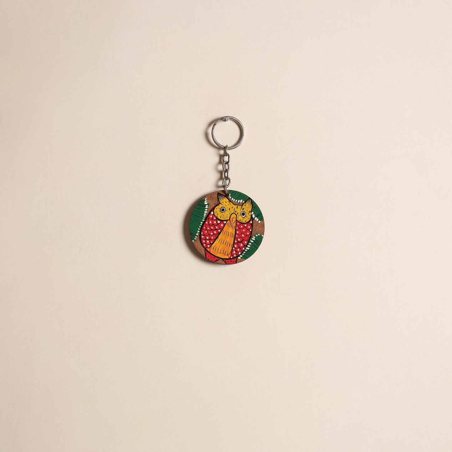 Patua handpainted wooden keychain 41 2025/1079-1