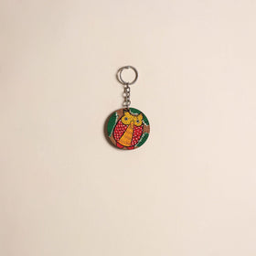 Patua handpainted wooden keychain 41 2025/1079-1
