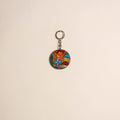 Patua handpainted wooden keychain 43 2025/1079-1