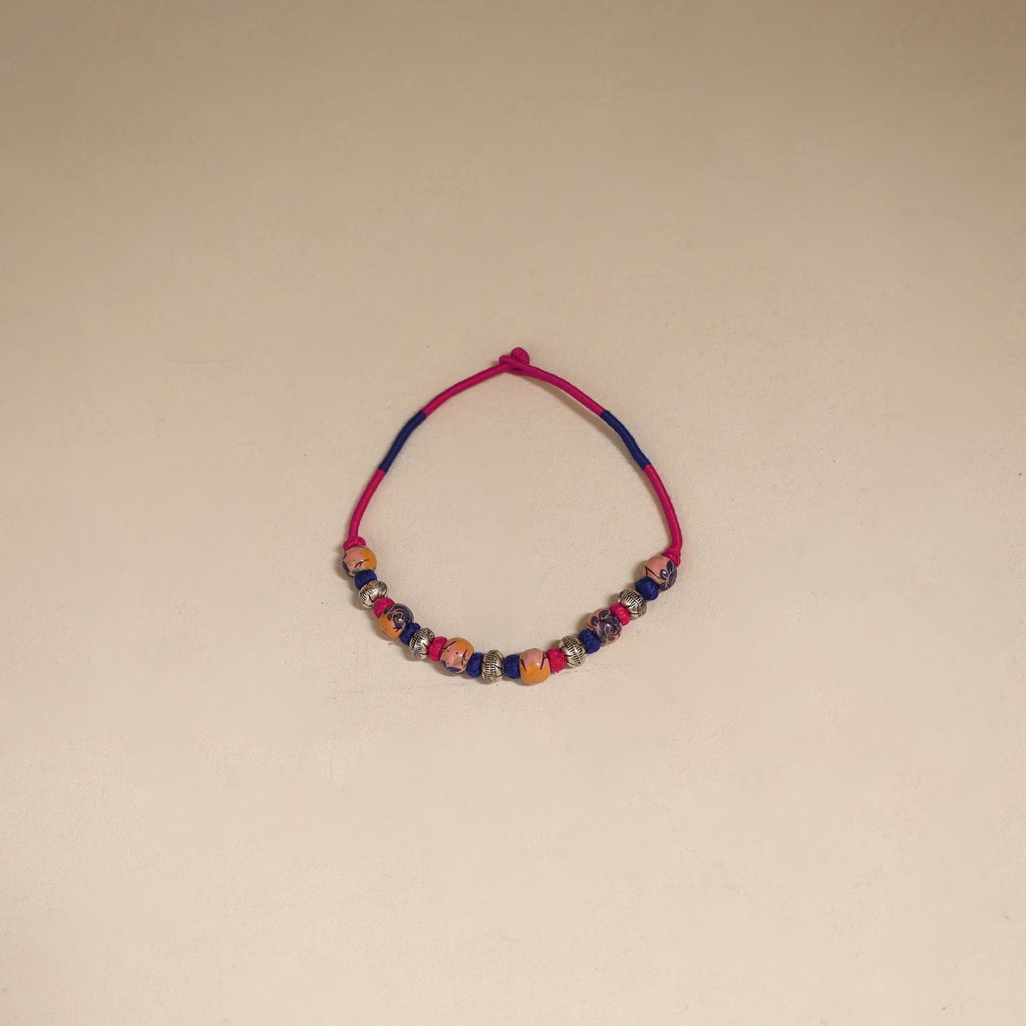 Patwa thread beads necklace by kailash 24 - handcrafted