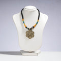  Patwa Thread & Brass Pendant Necklace 07
