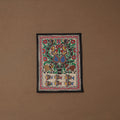 Handpainted madhubani painting by hira devi (14 x 11 in) 32