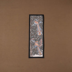 Handpainted madhubani painting by hira devi (22 x 7 in) 40