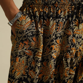  Multicolor Pedana Block Print Cotton Kalamkari Salwar