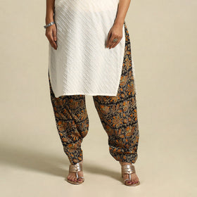  Multicolor Pedana Block Print Cotton Kalamkari Salwar