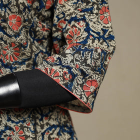 Multicolor - pedana natural dyed cotton short kalamkari