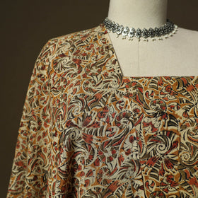 Pedana hand block print natural dyed cotton kalamkari 2pc