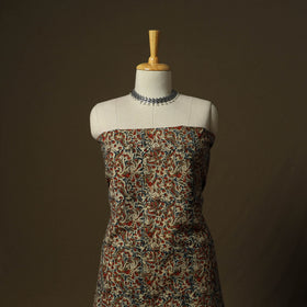 Pedana hand block print natural dyed cotton kalamkari 2pc