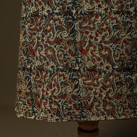 Pedana hand block print natural dyed cotton kalamkari 2pc