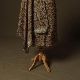 Pedana hand block print natural dyed cotton kalamkari 2pc