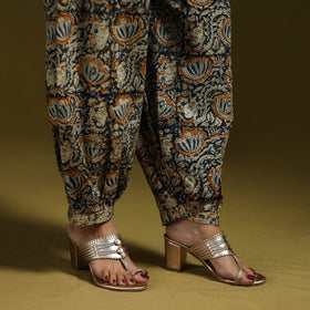 Pedana hand natural dyed cotton kalamkari afghani salwar 12