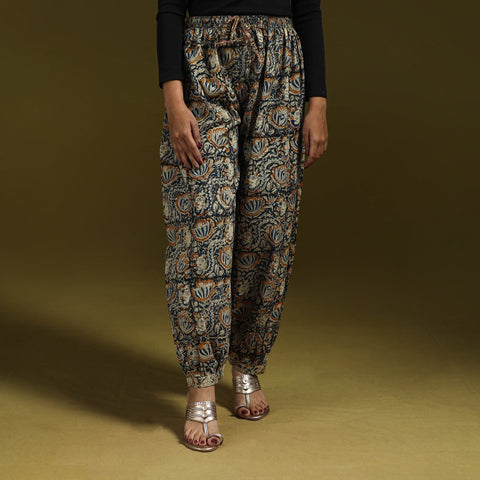 Pedana hand natural dyed cotton kalamkari afghani salwar 12