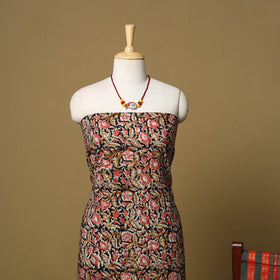 Pedana kalamkari cotton 2pc unstitched dress material