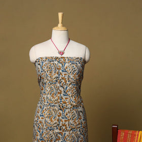 Pedana kalamkari cotton 2pc unstitched dress material