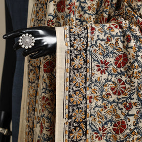Multicolor - pedana natural dyed cotton kalamkari dupatta