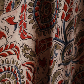 Pedana natural dyed cotton kalamkari fabric 11 - handcrafted
