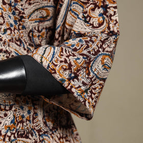 Multicolor - pedana natural dyed cotton short kalamkari