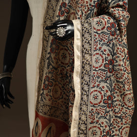 Orange - pedana natural dyed hand kalamkari dupatta