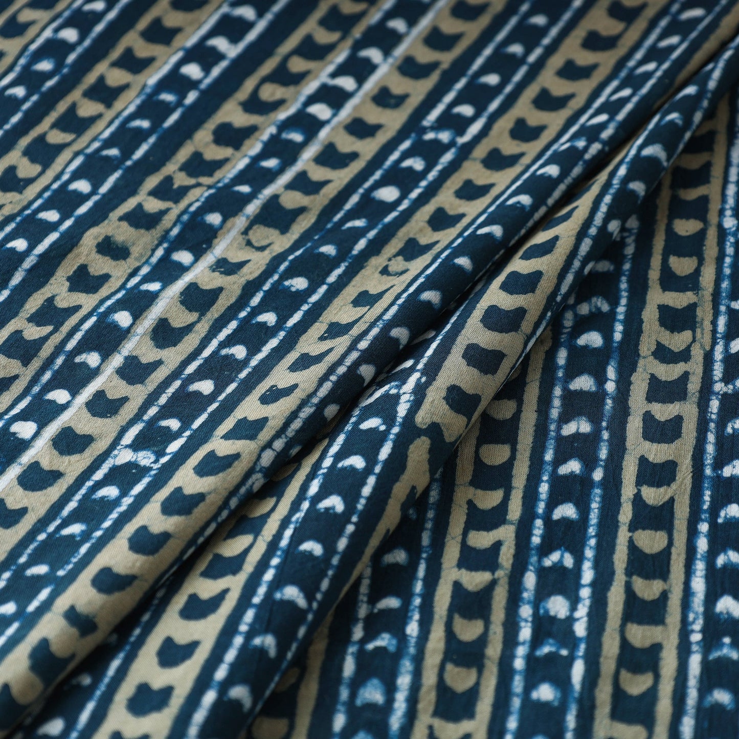  Pipad Block Printed Cotton Fabric 