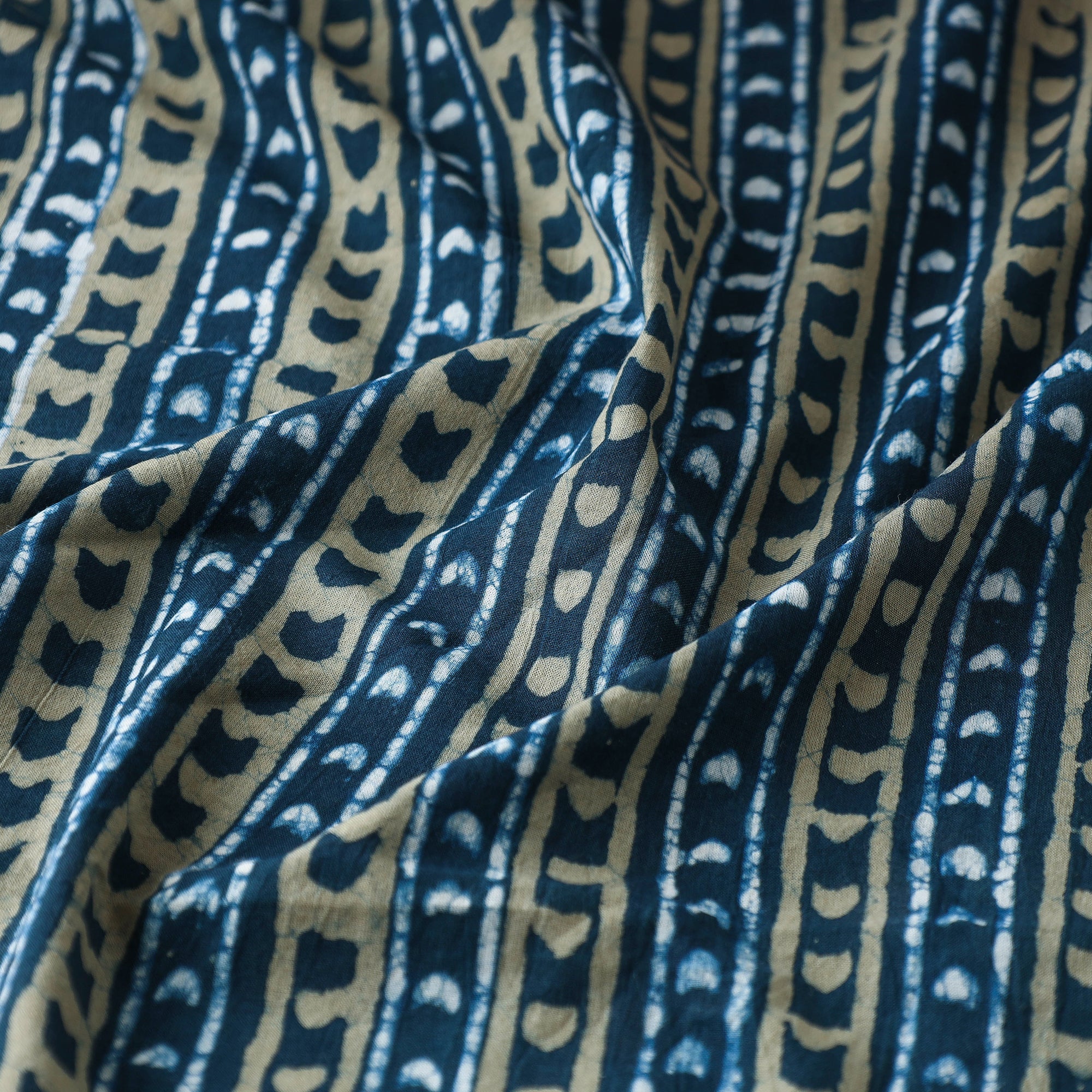  Pipad Block Printed Cotton Fabric 
