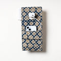 Multicolor Pipad Block Printed Cotton Mobile Charging Holder 