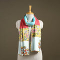 Multicolor Plain Cotton Patchwork Stole