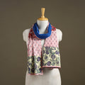 Multicolor Plain Cotton Patchwork Stole
