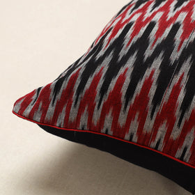 Multicolor Pochampally Ikat Cotton Cushion Cover 