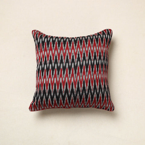Multicolor Pochampally Ikat Cotton Cushion Cover 