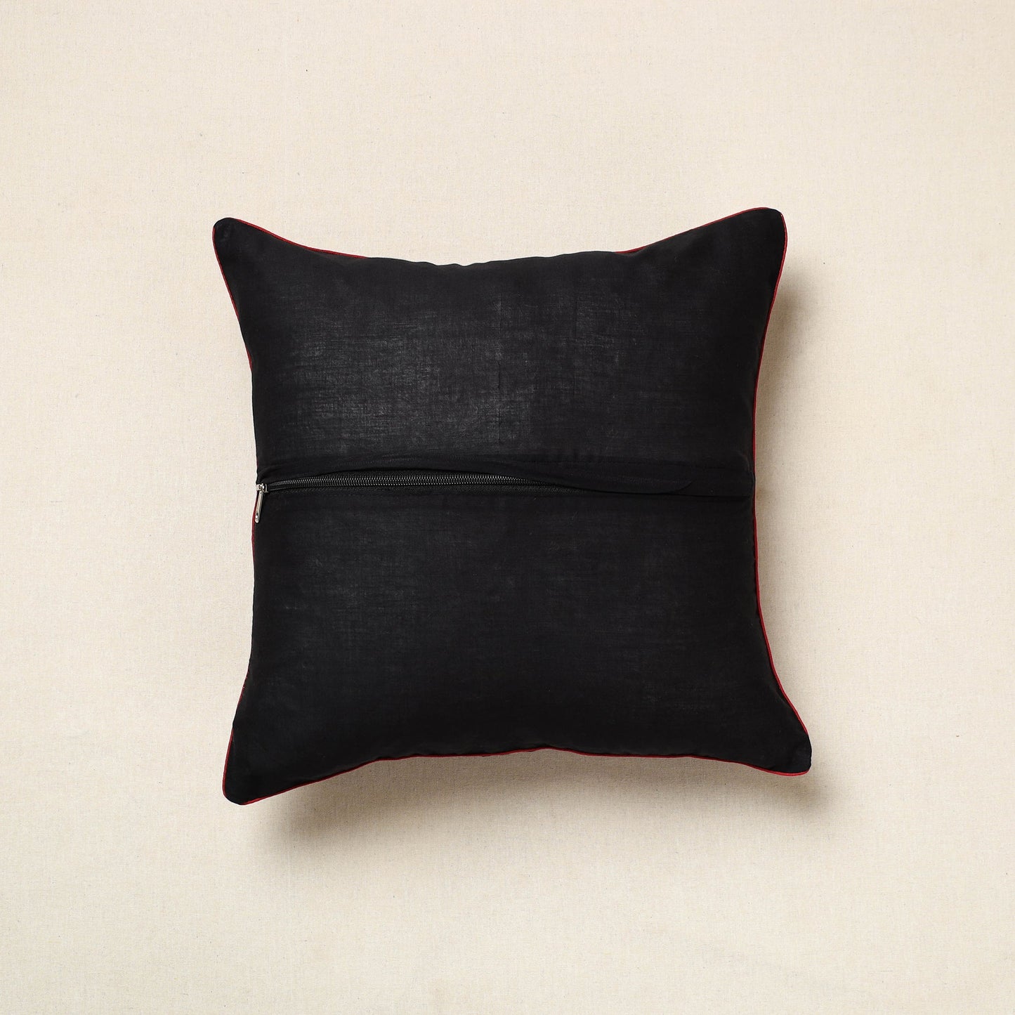 Multicolor Pochampally Ikat Cotton Cushion Cover 