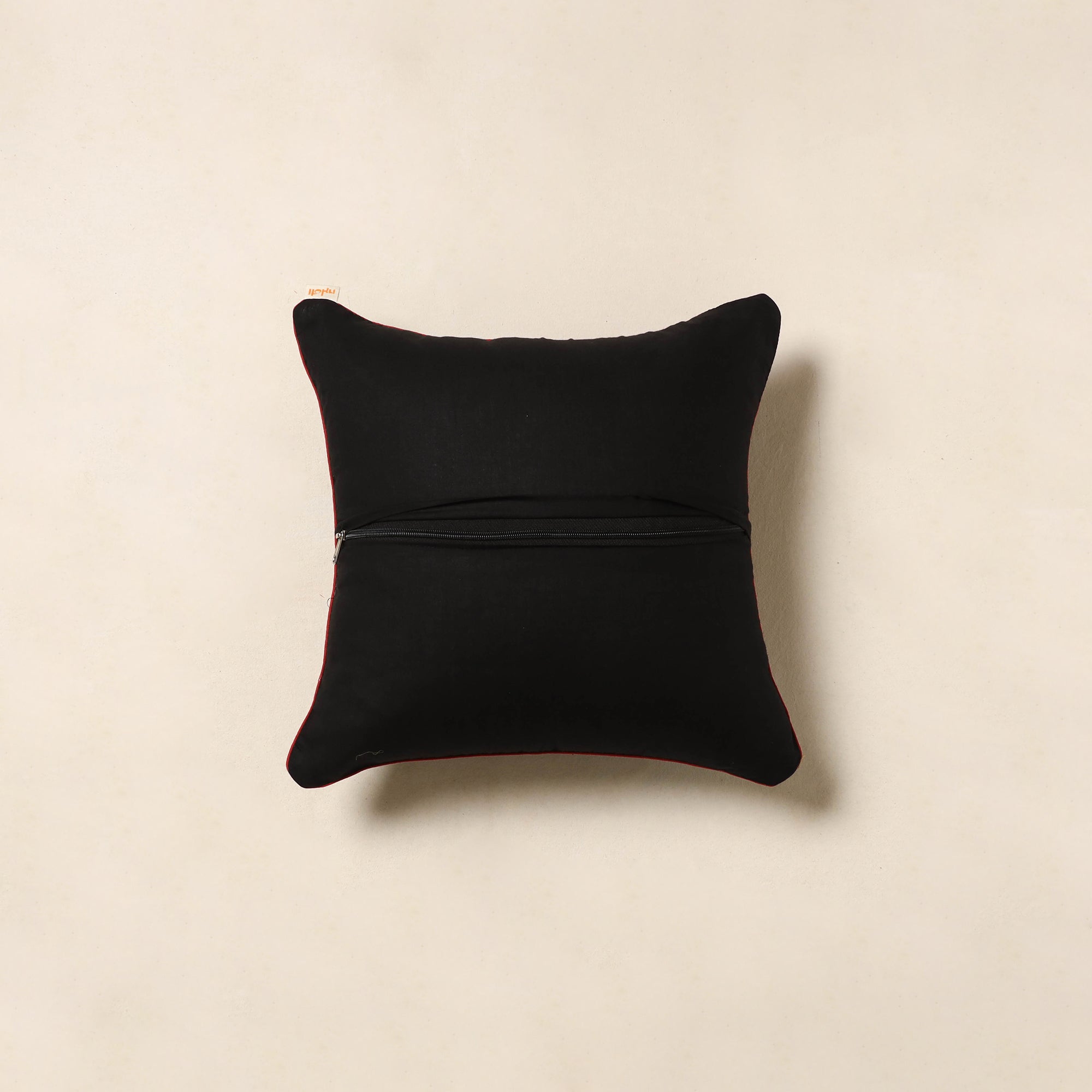 Multicolor - pochampally ikat cotton cushion cover 46