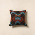 Multicolor - pochampally ikat cotton cushion cover 46