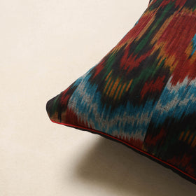 Multicolor - pochampally ikat cotton cushion cover 46