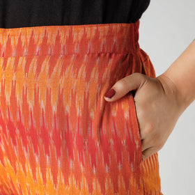  iTokri Casuals - Ikat Cotton Tapered Casual Pant for Women Online at iTokri.com