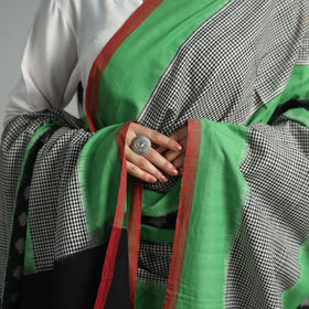 Buy Pochampally Ikat Handloom Cotton Dupatta with Tassels 37 Online l iTokri.com